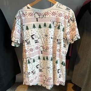 Cotton On Peanuts Holiday Christmas T-Shirt